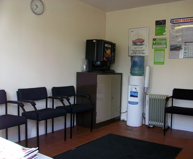 A & S Motors Waiting Room